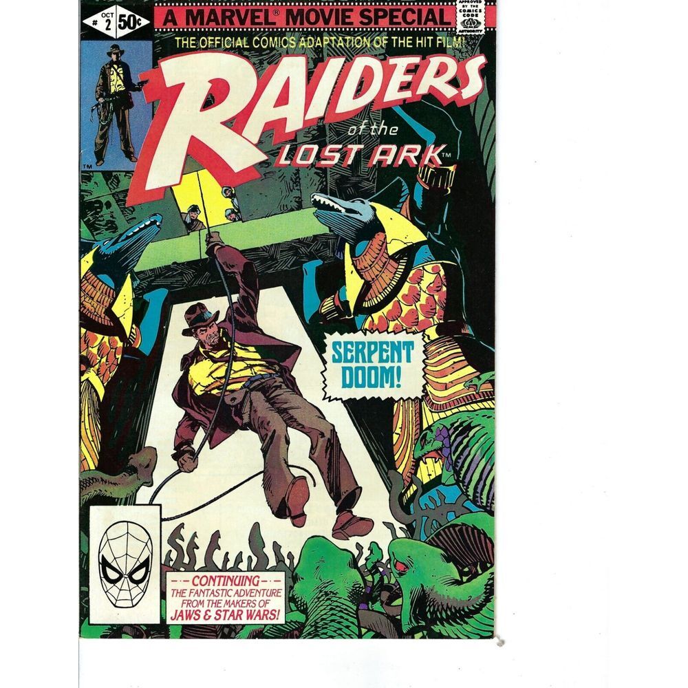 Raiders of the Lost Ark #2 Indiana Jones Movie Special VF/NM 1981 Marvel Comics